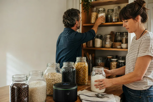 HTPOW mason jar vacuum sealer for pantry
