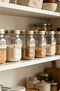 Mason jars Can Save Time