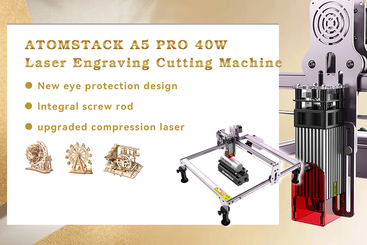 ATOMSTACK A5 PRO 40W Laser Engraving Cutting Machine