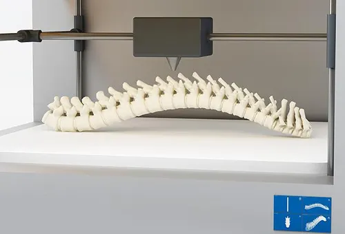 skeleton 3d printing