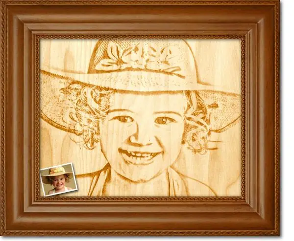 wood Photoengraving Gifts