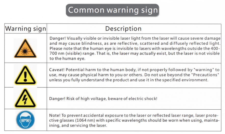 laser engraving cutting safety