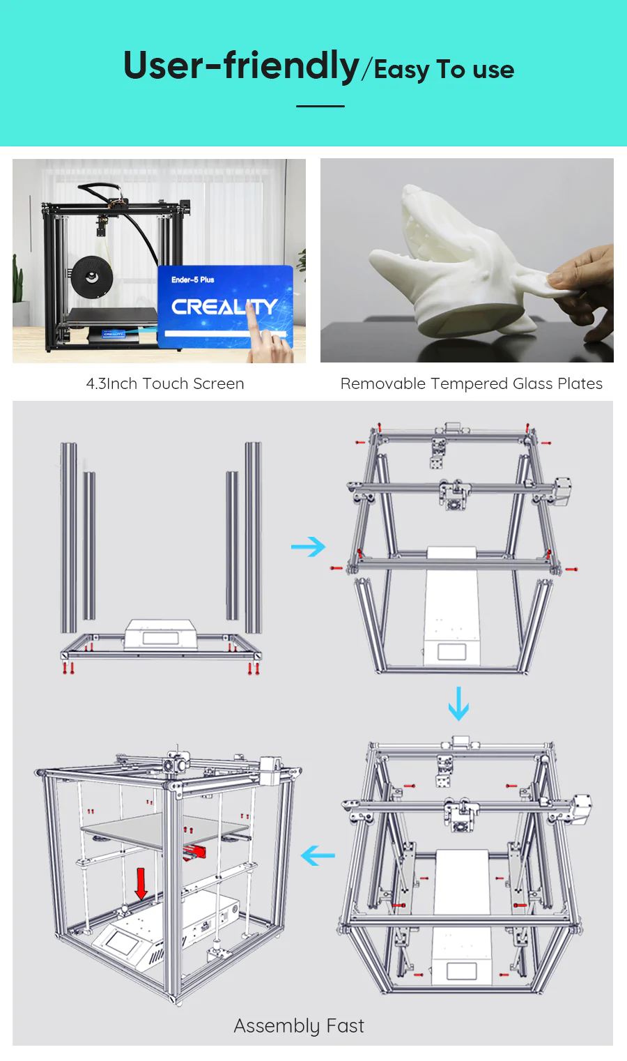 ender 5 plus vs pro