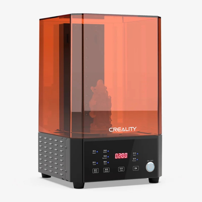 Creality UW-01 3D Printer Models Washing and UV Curing Machine with Magnetic 360° Rotatable Platform & Large-size Washing Container