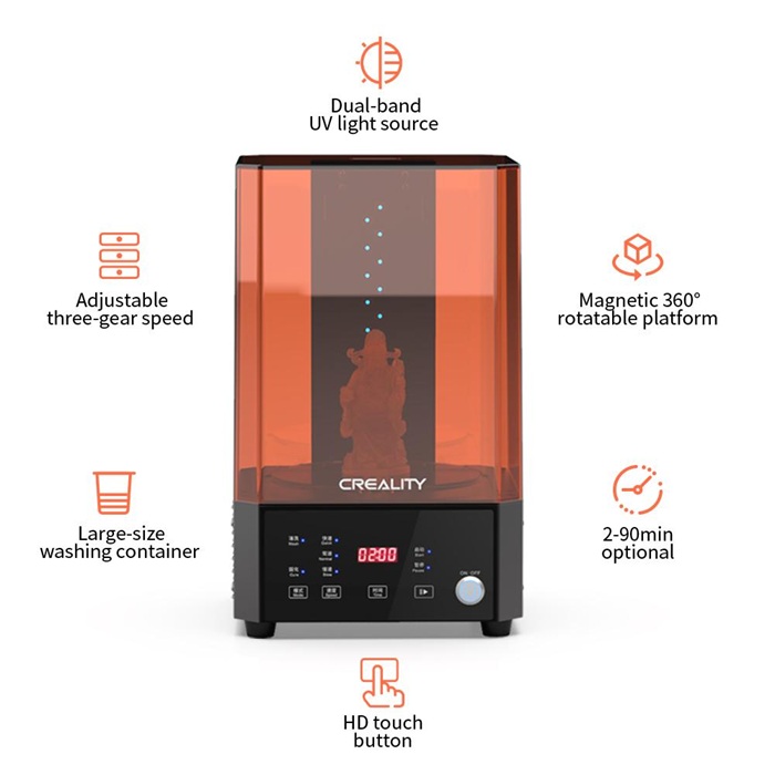 creality uw-01 washing/curing machine