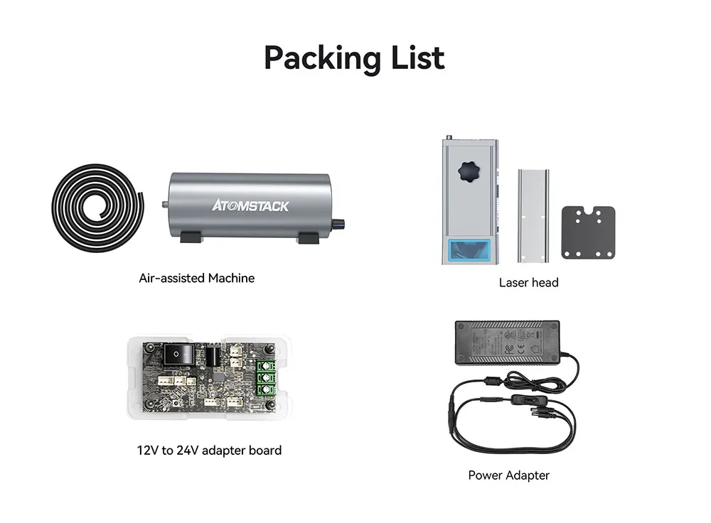 atomstack m100 laser module install