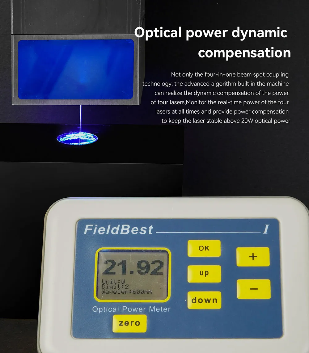 laser module with air assist system