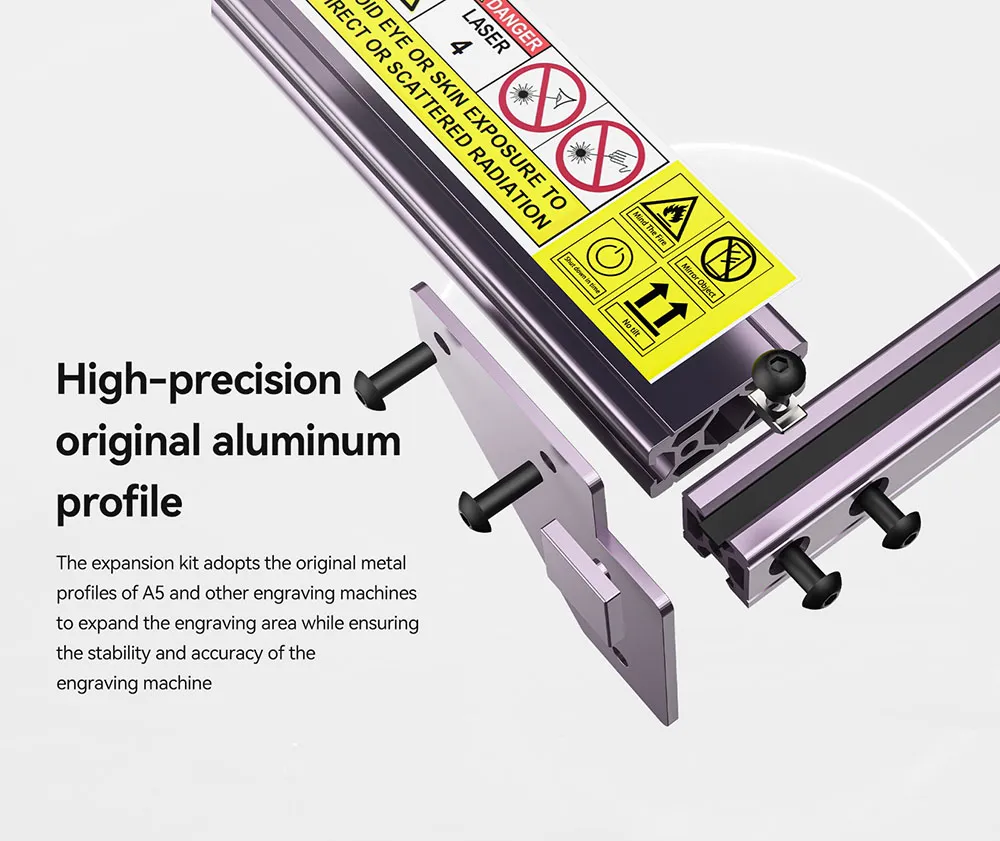 a5 pro engraving area extension kit