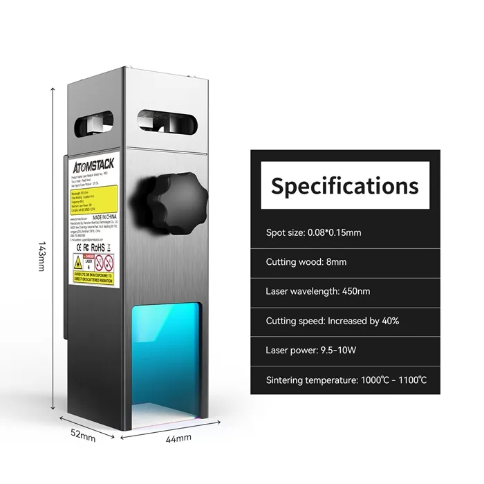            Atomstack M50 50W Module Wide Compatibility            