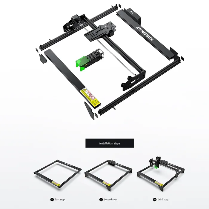 ATOMSTACK A5 20W Laser Engraver CNC Quick Assembly 410*400mm