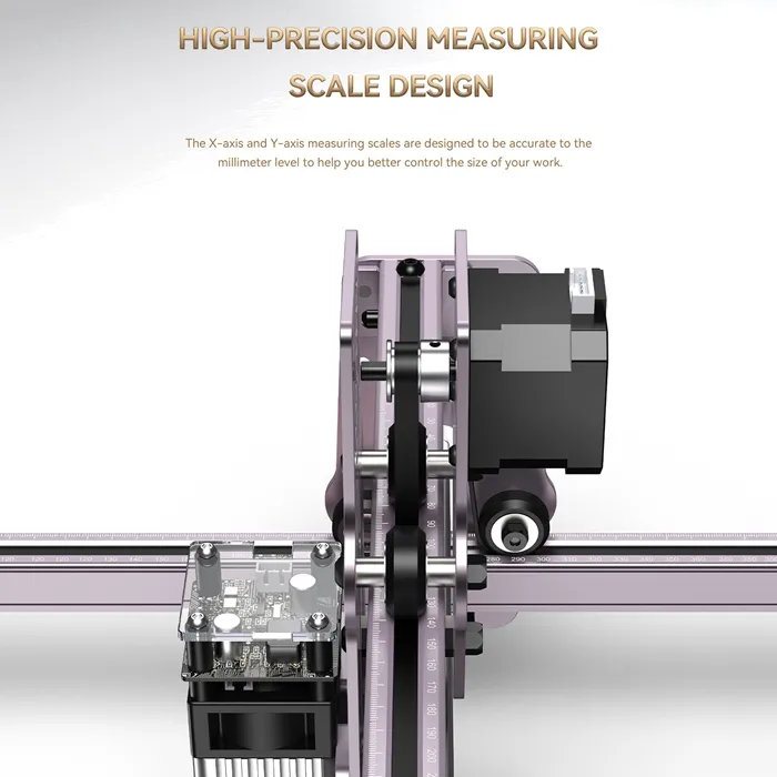 ATOMSTACK A10 PRO X7/S10 Laser Engraver Cutting Dual Compression Spot  Ultra-thin 10W Laser Output Fixed-Focus Machine 410x400mm