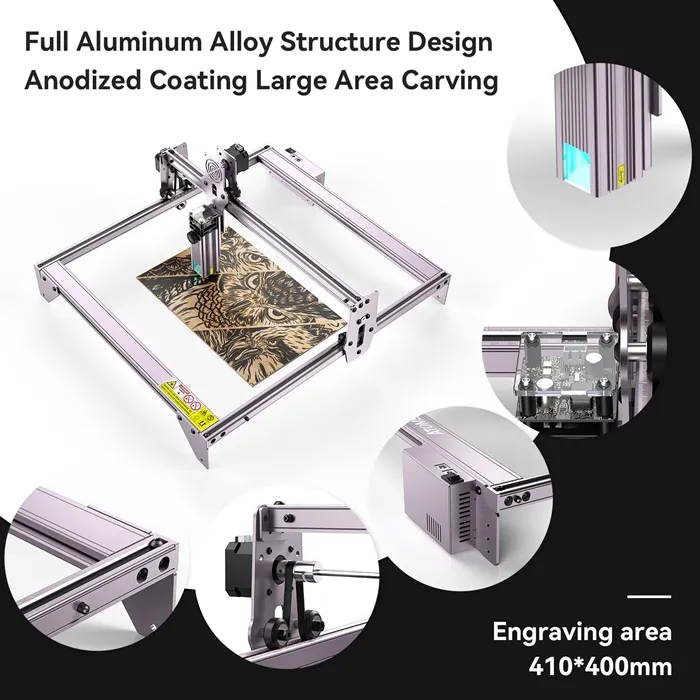                              ATOMSTACK A5 PRO+ 40W Laser Cutter                                