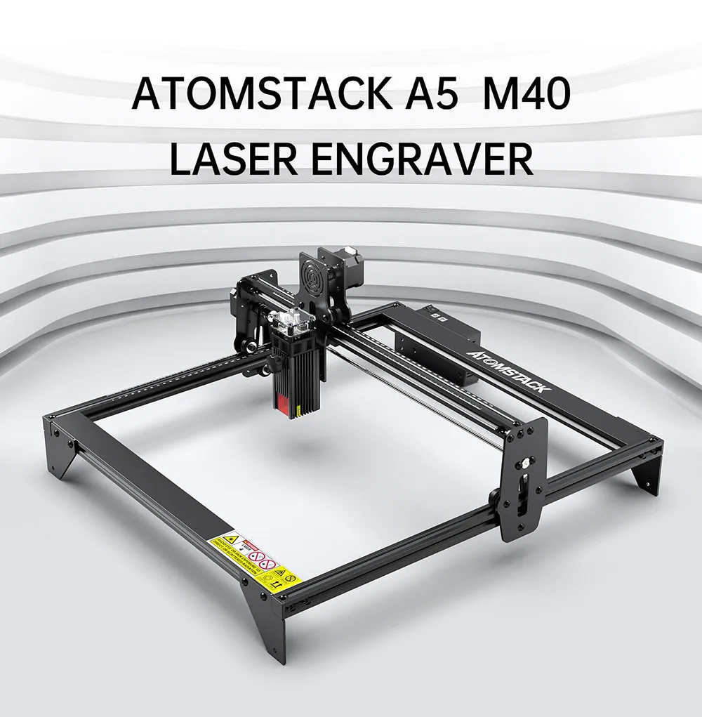 atomstack a5 m40 laser engraving