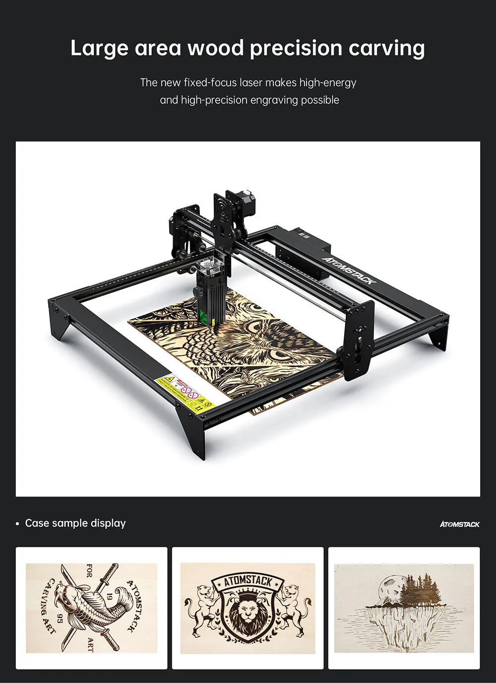 atomstack a5 m30 laser cutter