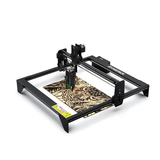 Atomstack A5 Pro 40W Portable Wood Laser Engraver With 5W Laser Output  power in Free Shipping