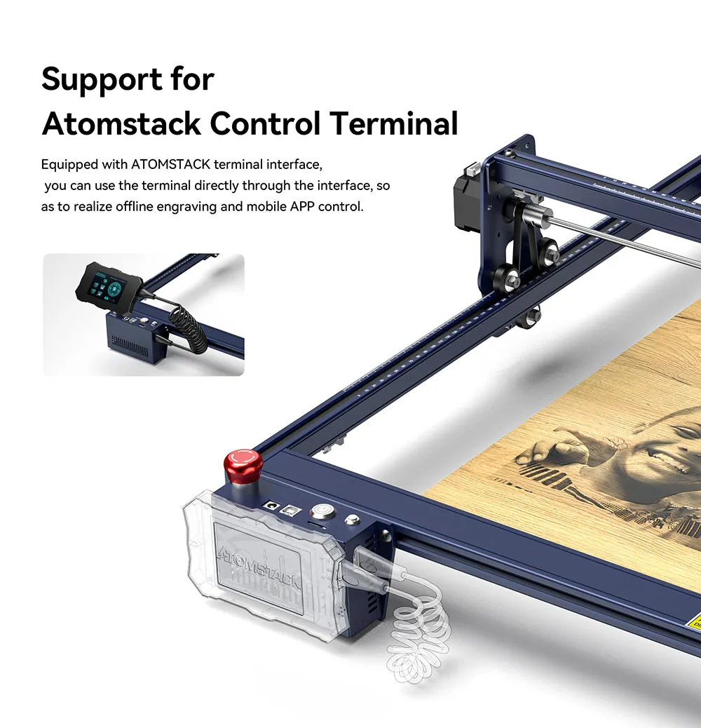 Official Atomstack A5 M50 Eye Protection Fixed Focus Laser Engraver