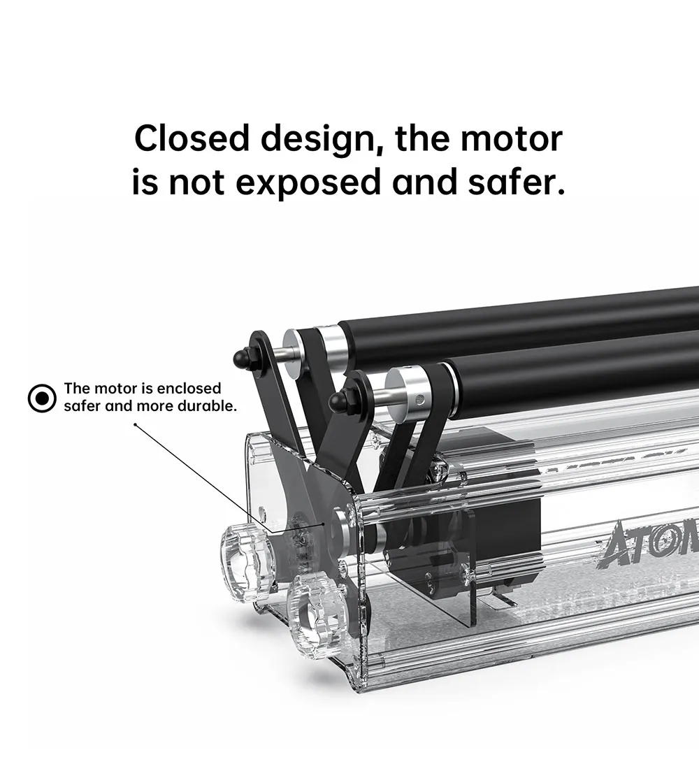 atomstack r3 laser rotary roller