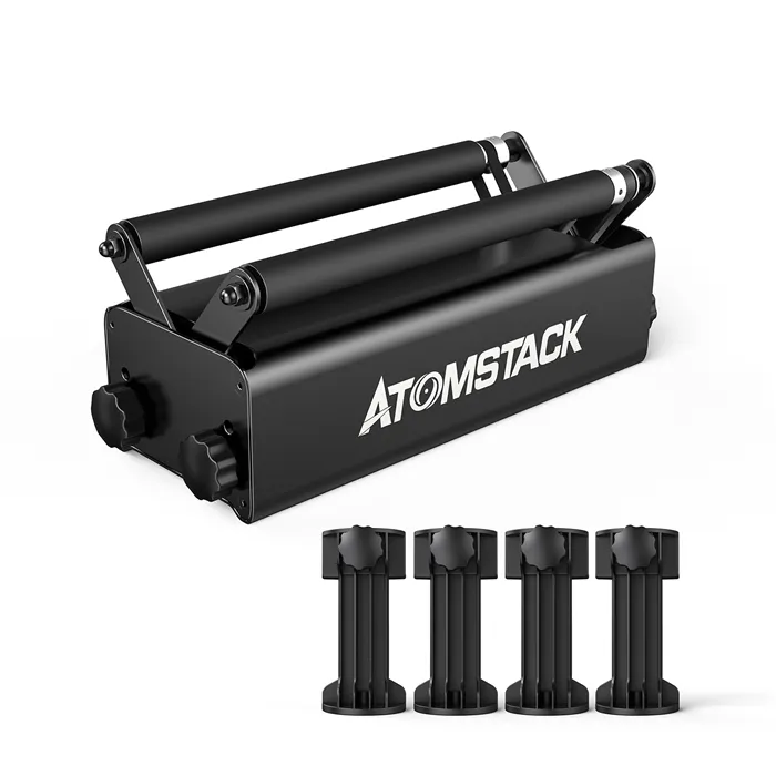 ATOMSTACK R3 Y-axis Automatic Laser Rotary Roller With Adjustable Diameter For Laser Engraver