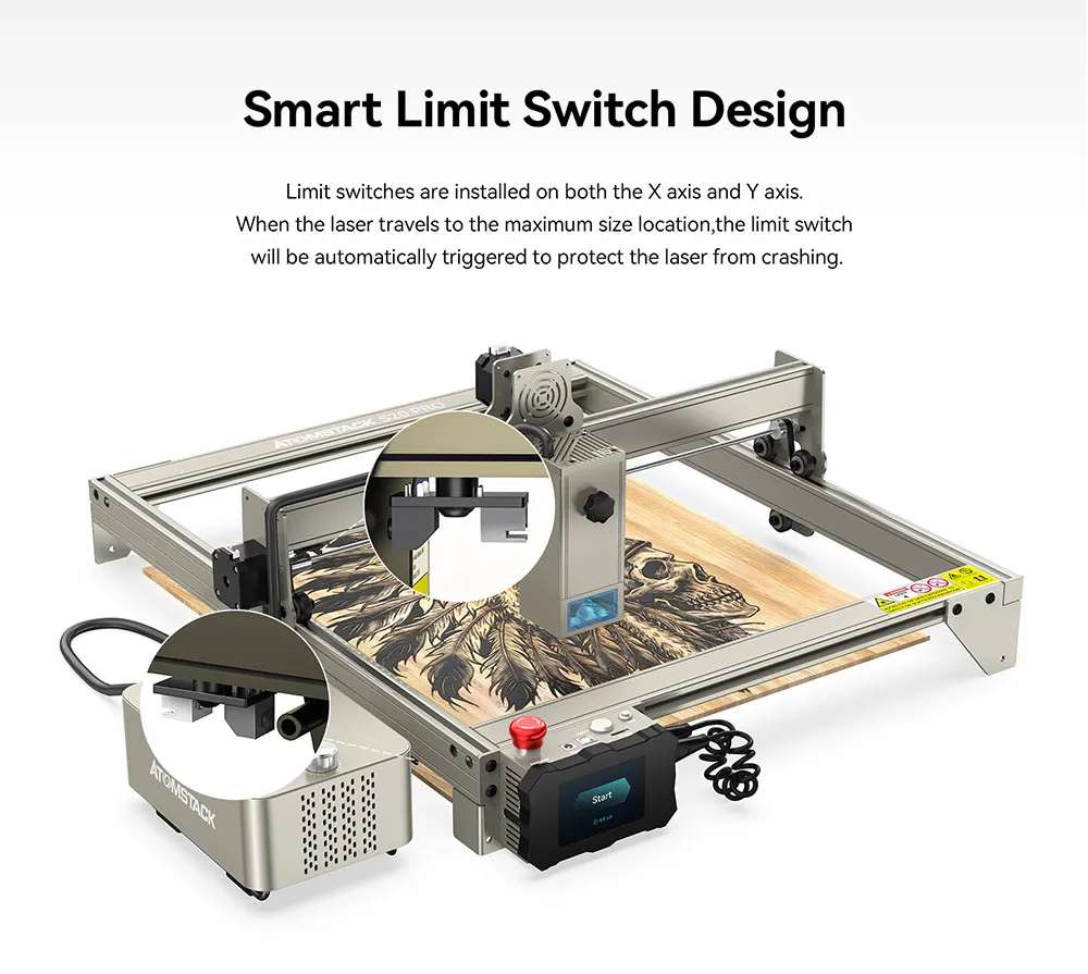 atomstack s20 pro laser engraving