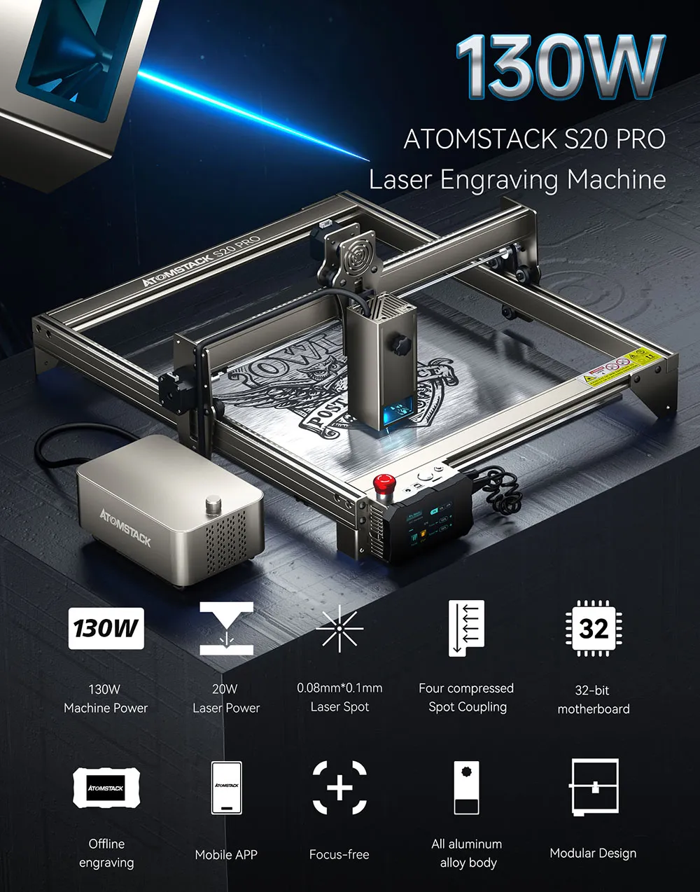 atomstack s20 pro vs x20 pro