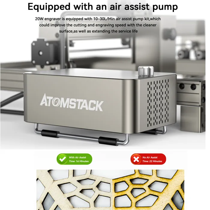 Amazing Atomstack A20 Pro laser engraver promo on  