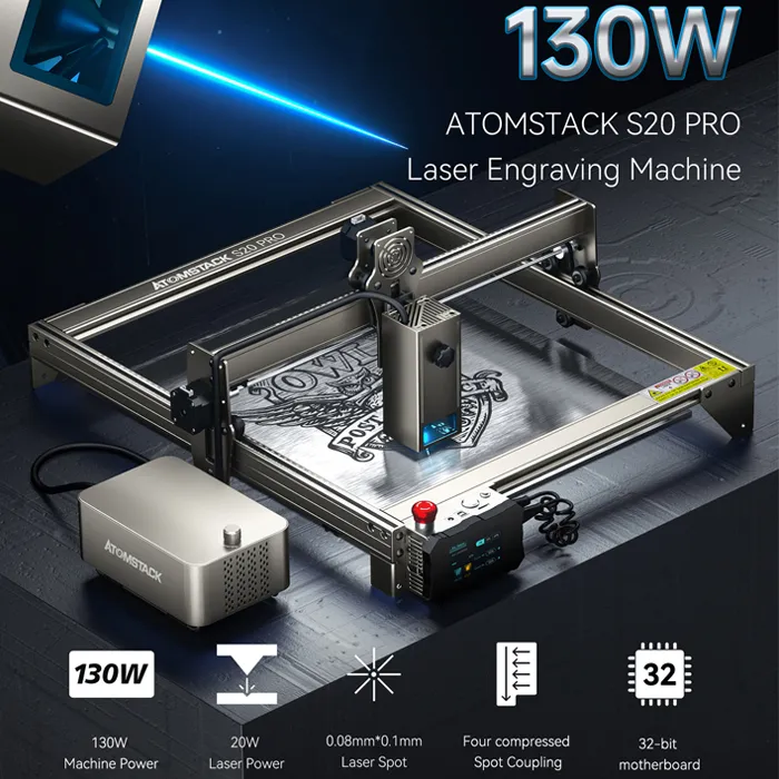 Atomstack A5 M50 Pro Laser Engraver With Touch Screen Control