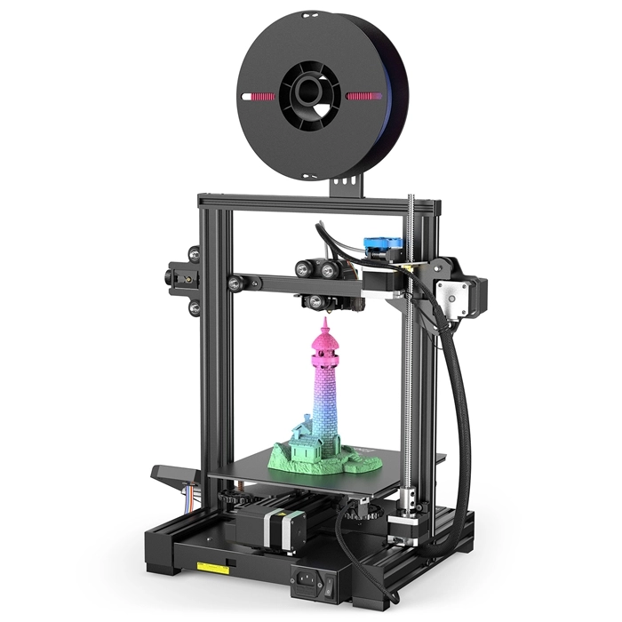 Creality Ender-3 V2 Neo 3D Printer Quiet Printing 3-step Assembly with CR Touch Auto Leveling Kit & Full-metal Bowden Extruder