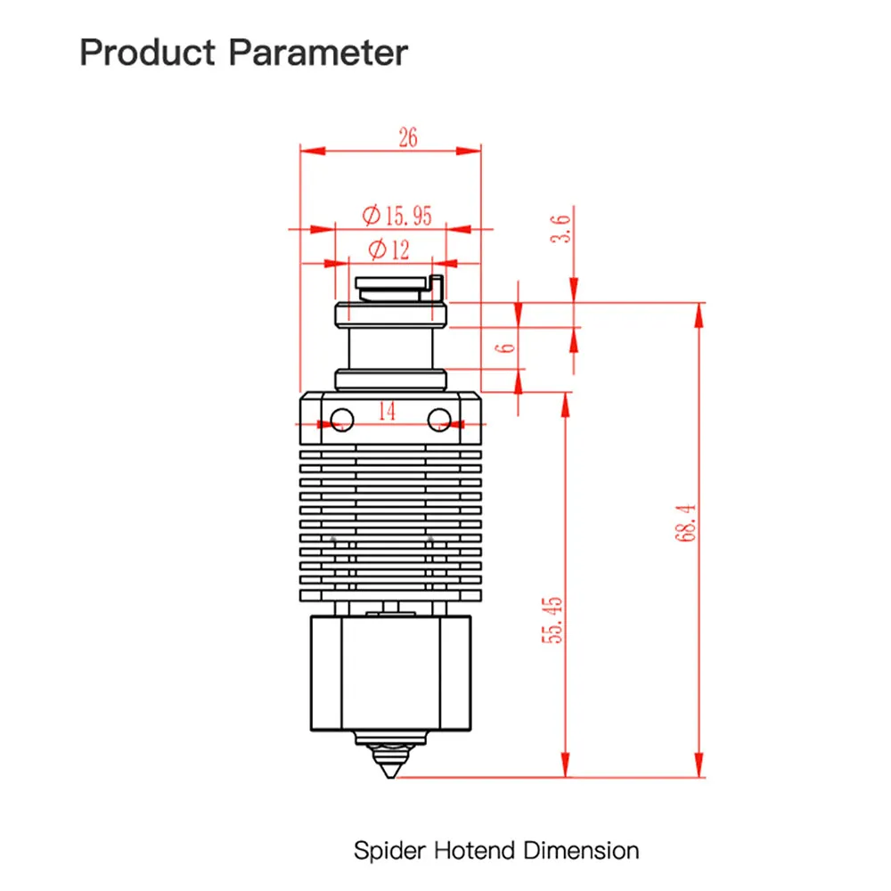 creality spider hotend ender 3