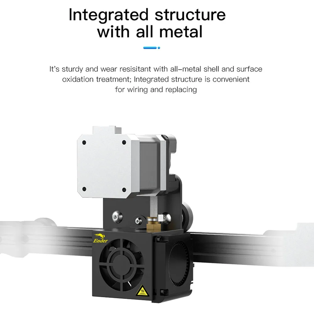 remote direct drive extruder