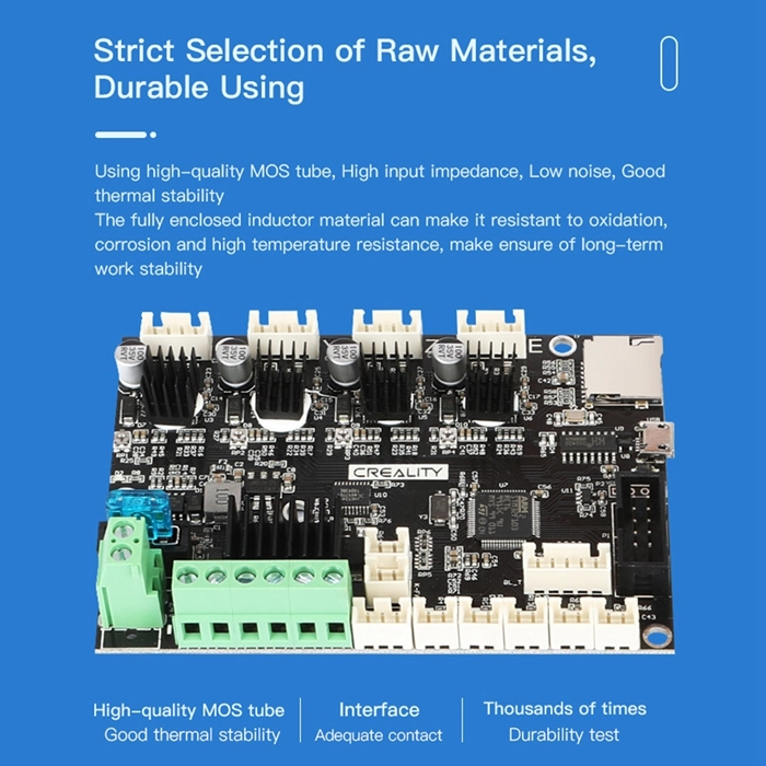 does ender 3 v2 have silent mainboard?