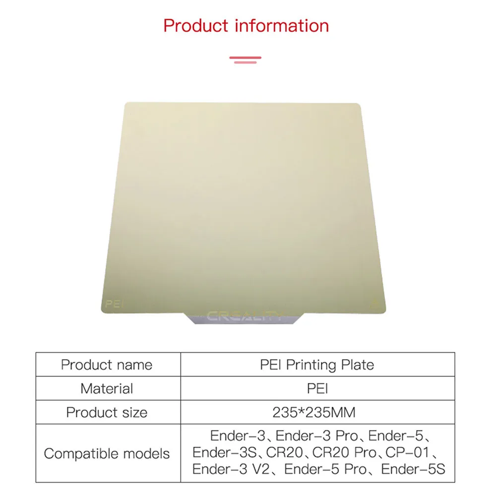 cr-10 build plate