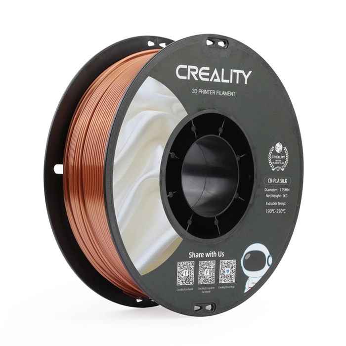 Creality Silk PLA Filament Red Bronze