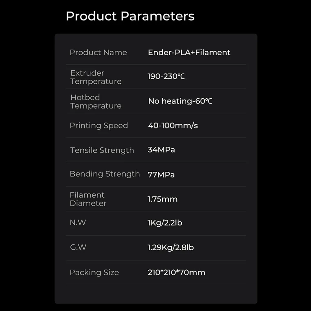 ender 3 filament