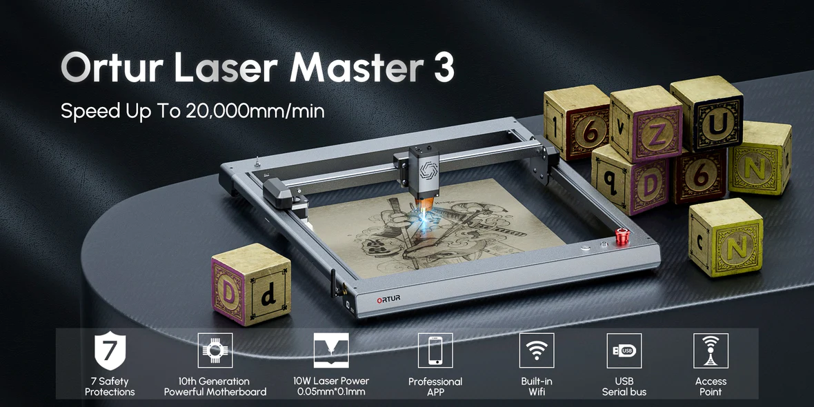 Ortur Laser Master 3 detailed review  Powerful, fast engraver & cutter -  The Technology Man