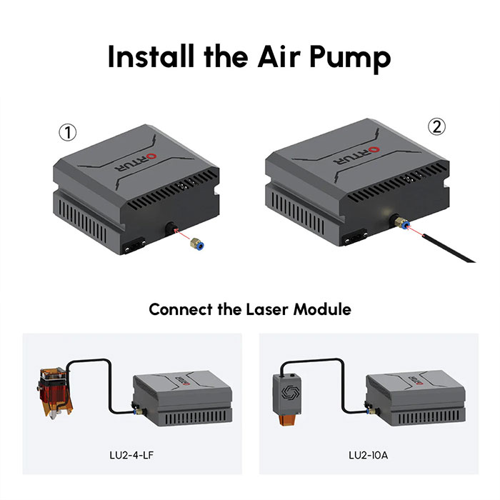 Laser Engrever Air Assist