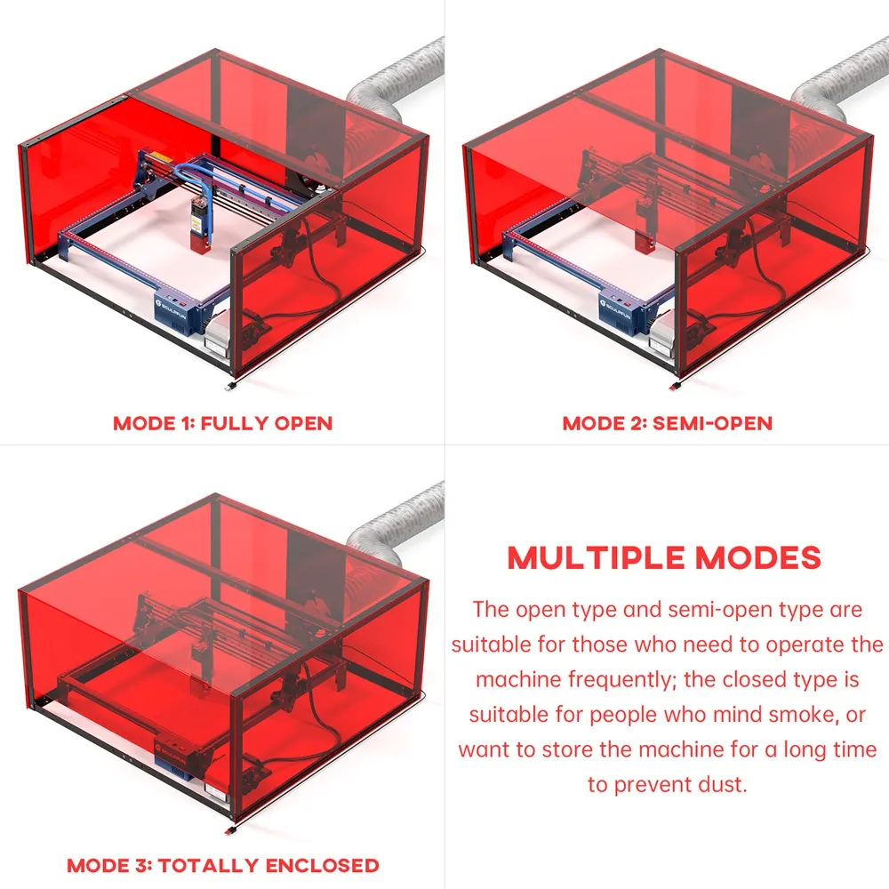 building an enclosure for a laser engraver