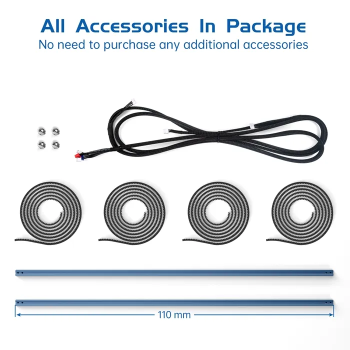 SCULPFUN S9 Large Area Expansion Kit for Extension to 410 x 950mm, Meet  Larger Engraving Cutting Needs (Not for S10)