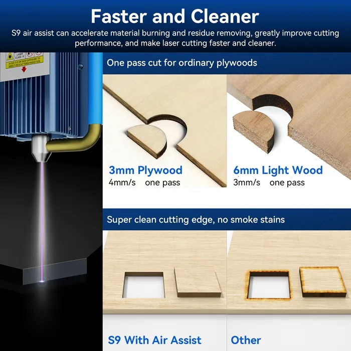                    S9 air assist nozzle                   