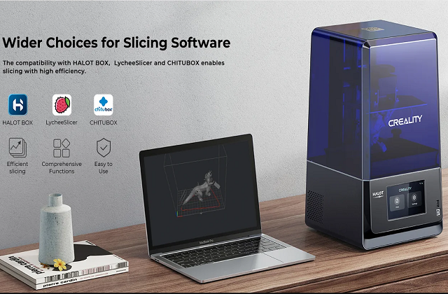Creality 3D Launches HALOT-ONE PRO & PLUS New Light Curing 3D Printer 