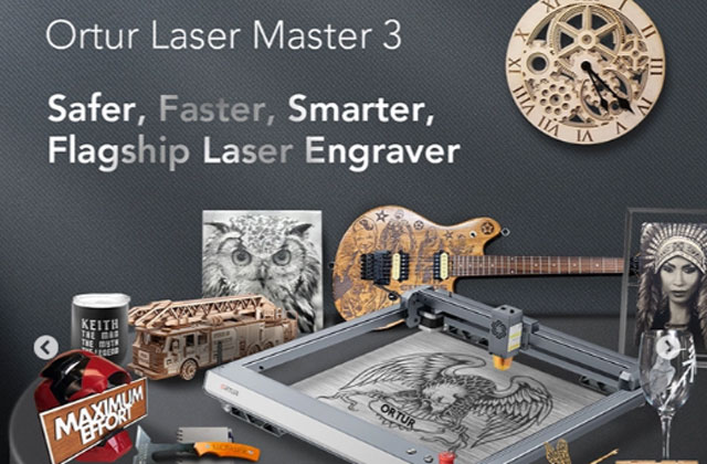 Ortur's latest flagship Laser Master 3 has arrived, and has reached a strategic promotion cooperation with HTPOW