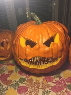 Laser Engraved Pumpkin