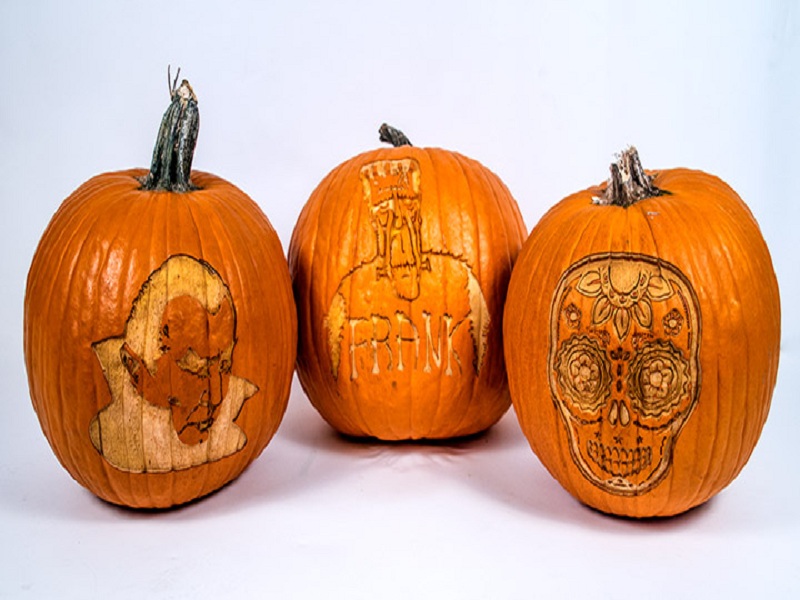 Laser Challenge This Week: Baby Yoda Engraved Halloween Pumpkin